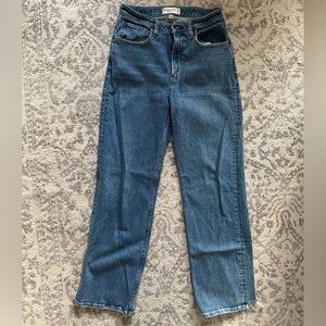 Abercrombie & Fitch Curve Love High Rise 90s Relaxed Jean